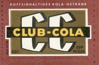 Club Cola Etikett