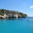 Bucht auf Menorca (als Quadrat)